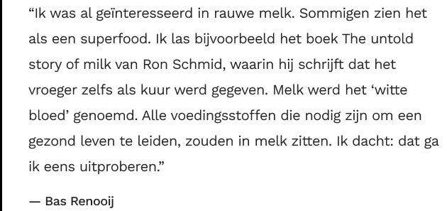 Quote van Bas